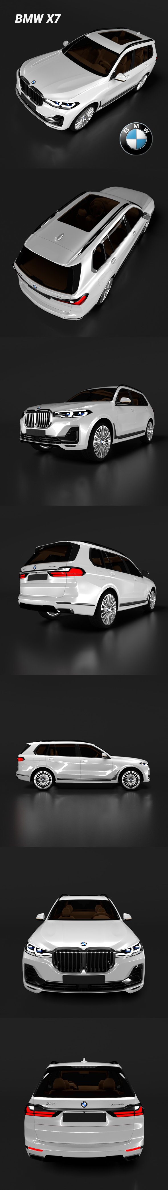 BMW X7 G07 - 3DOcean Item for Sale
