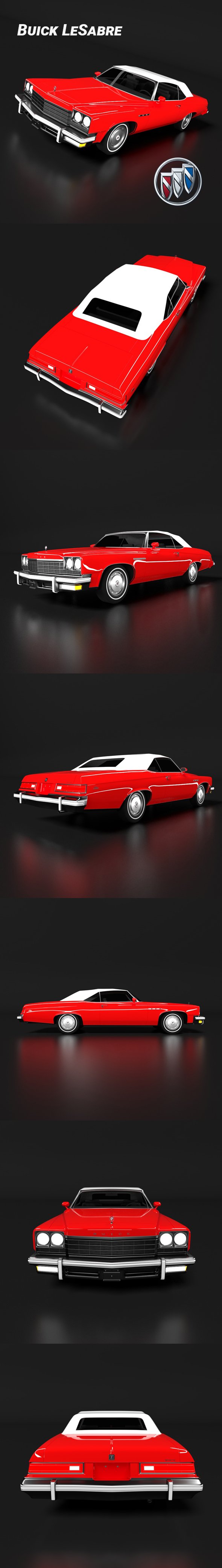 Buick LeSabre convertible - 3DOcean Item for Sale
