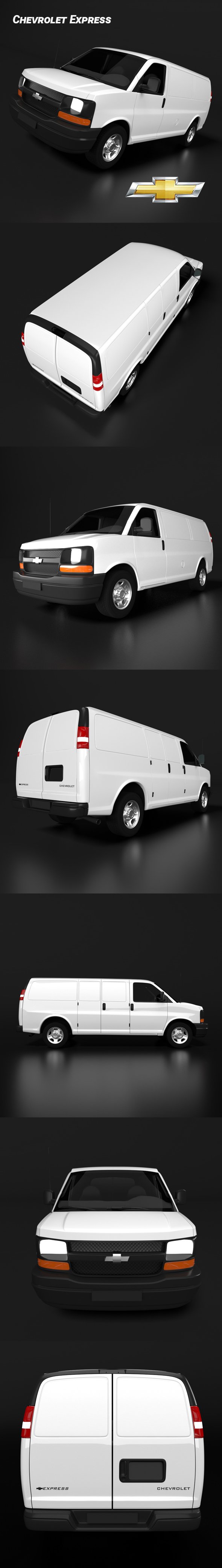 Chevrolet Express - 3DOcean Item for Sale