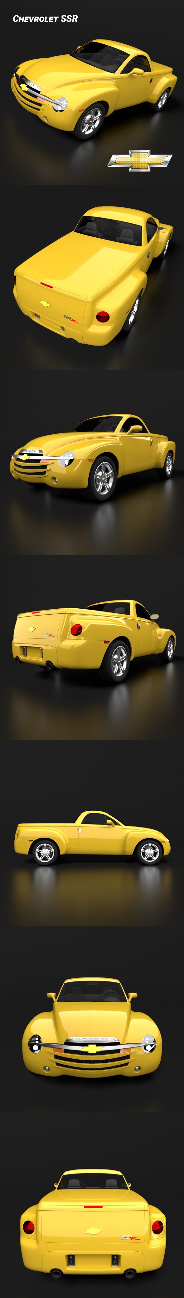 Chevrolet SSR - 3DOcean Item for Sale