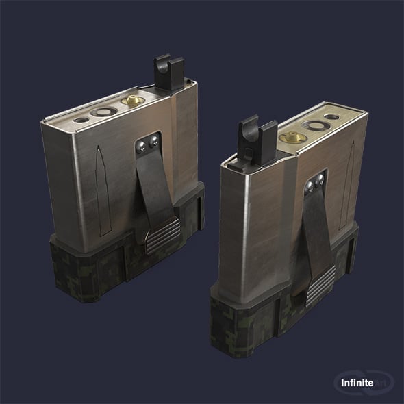 Rifle magazine - 3DOcean Item for Sale