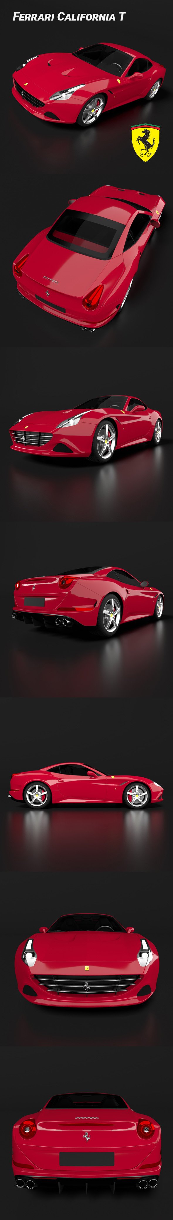 Ferrari California T - 3DOcean Item for Sale