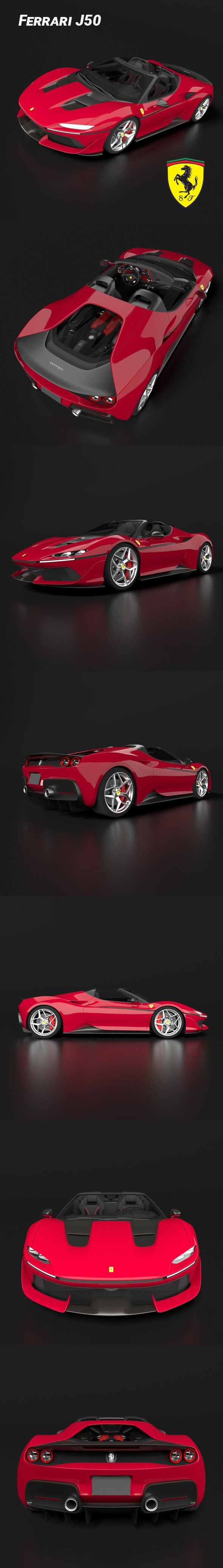 Ferrari J50 - 3DOcean Item for Sale