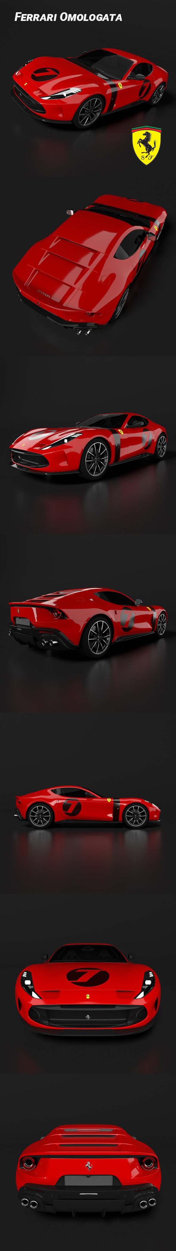 Ferrari Omologata - 3DOcean Item for Sale