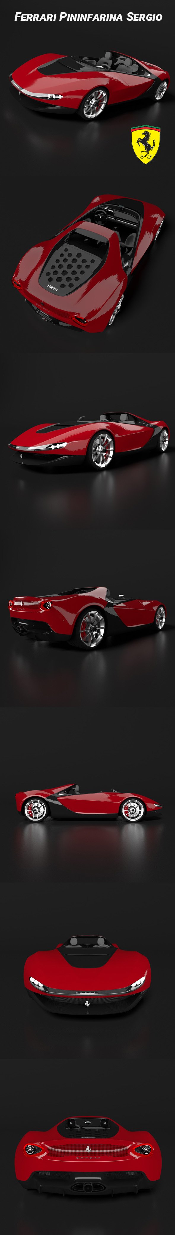 Ferrari Pininfarina Sergio - 3DOcean Item for Sale