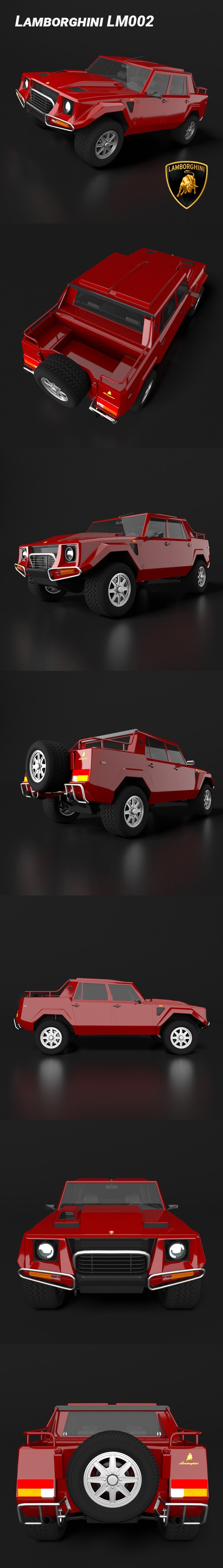 Lamborghini LM002 - 3DOcean Item for Sale