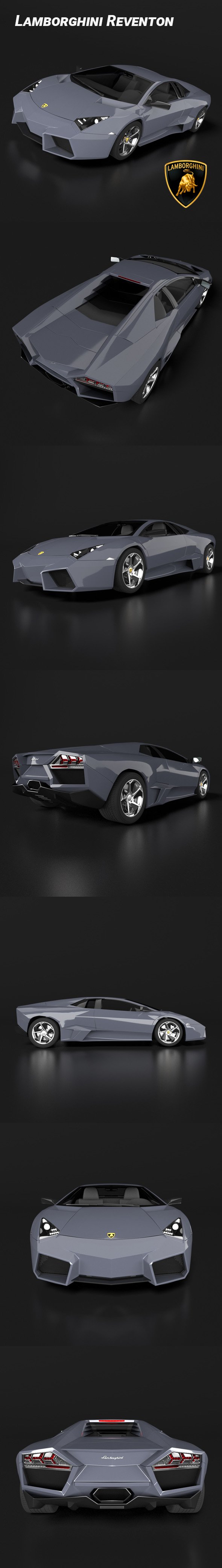 Lamborghini Reventon - 3DOcean Item for Sale