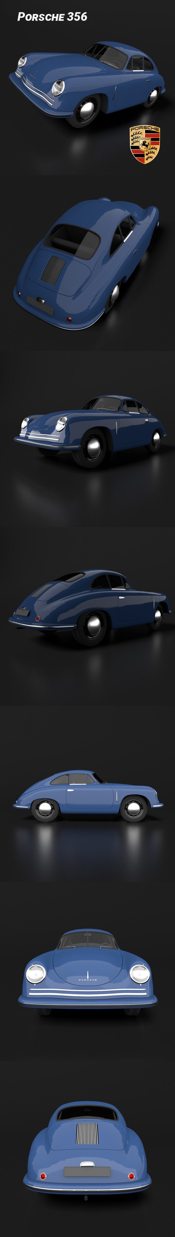 Porsche 356 - 3DOcean Item for Sale