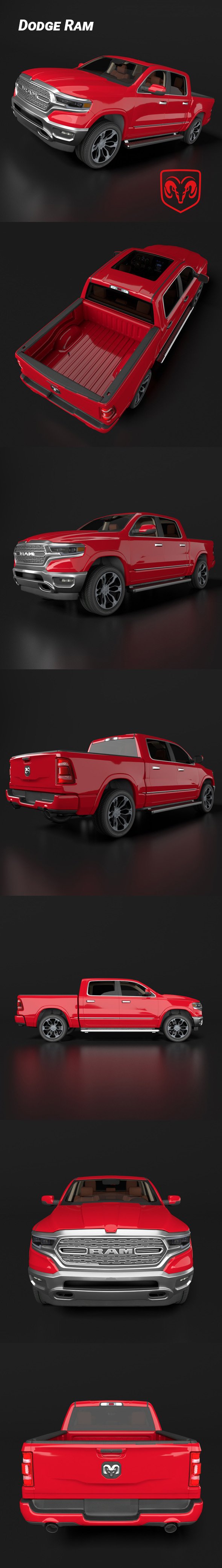 Dodge Ram - 3DOcean Item for Sale