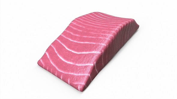 Fish Meat - Realistic 3D Lowpoly Model - 3DOcean Item for Sale
