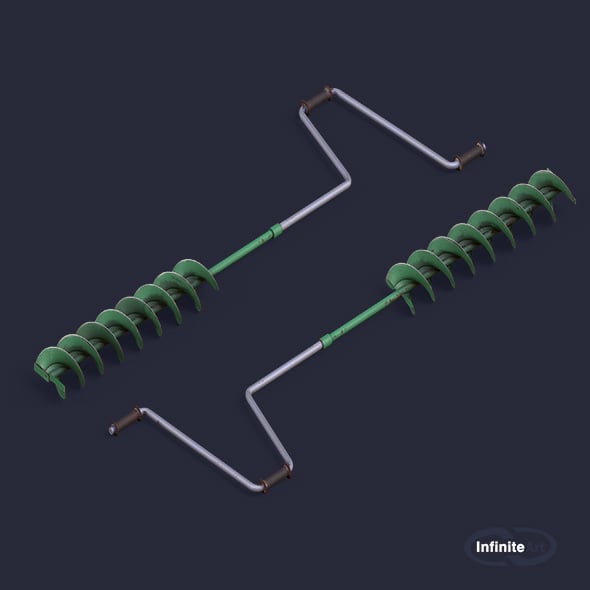 Ice augur - 3DOcean Item for Sale