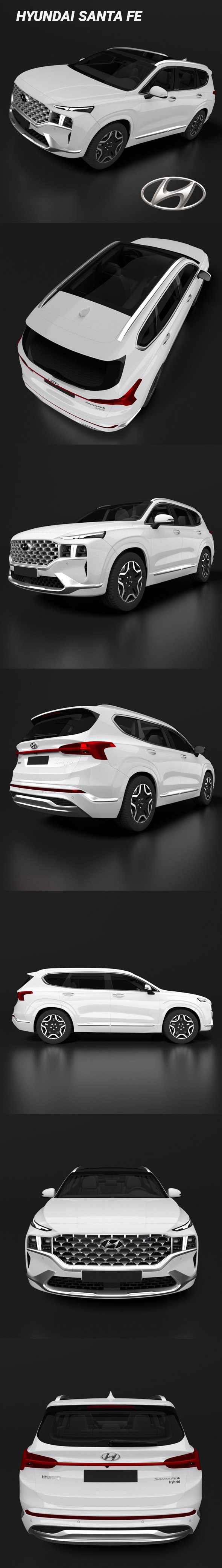 Hyundai Santa Fe - 3DOcean Item for Sale