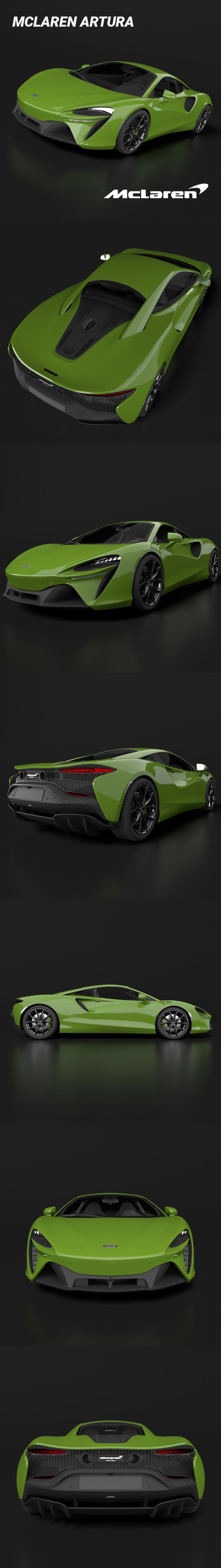 McLaren Artura - 3DOcean Item for Sale