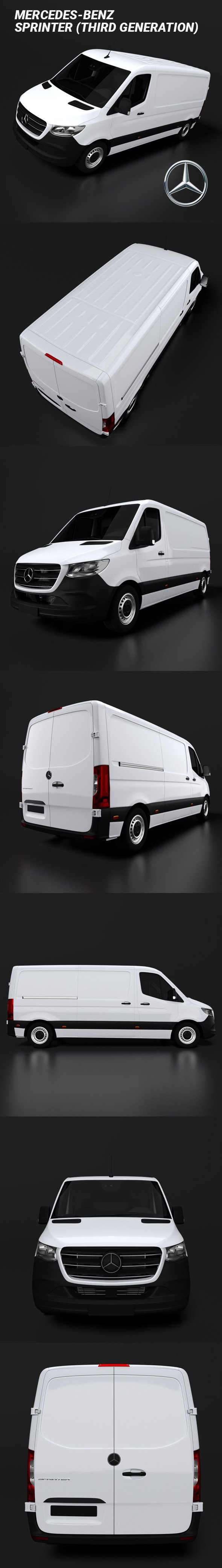 Mercedes-Benz Sprinter Third Generation - 3DOcean Item for Sale