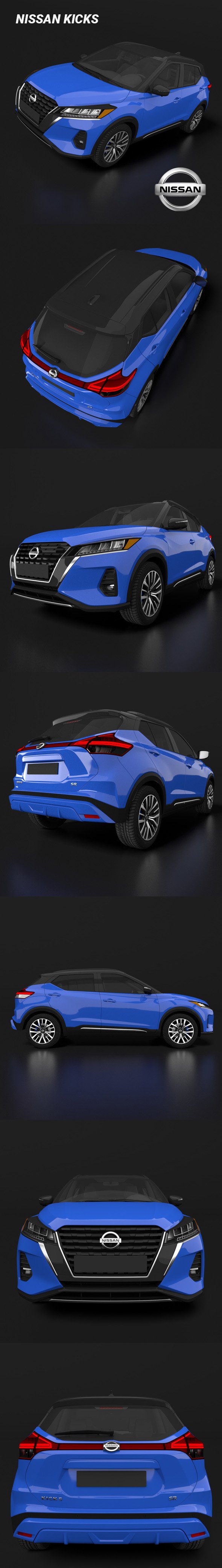 Nissan Kicks - 3DOcean Item for Sale