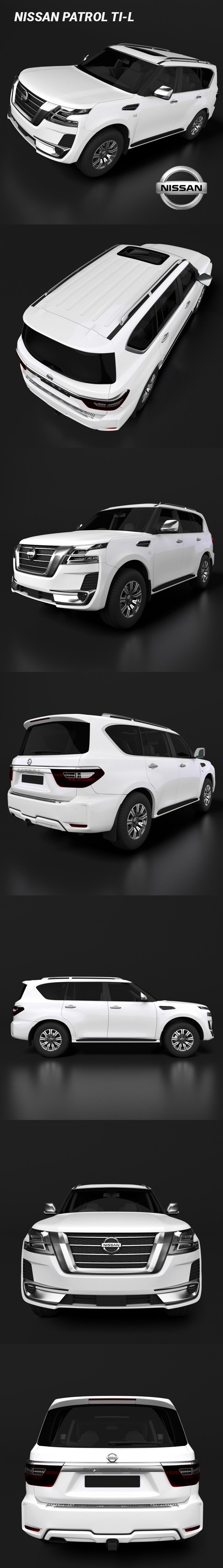 Nissan Patrol Ti-L - 3DOcean Item for Sale