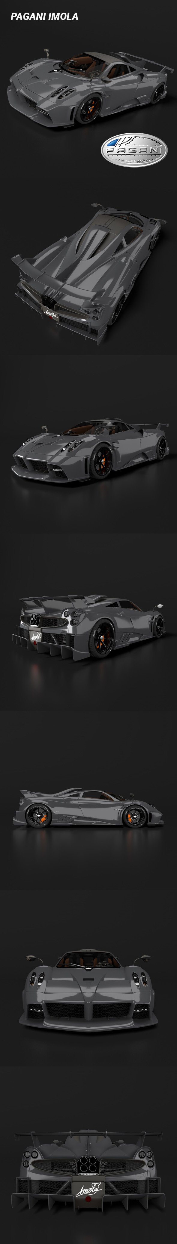 Pagani Huayra Imola - 3DOcean Item for Sale