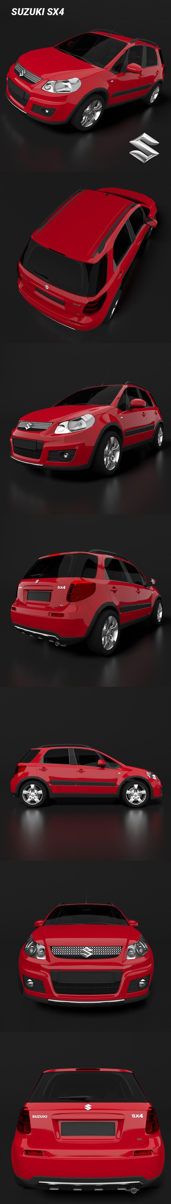 Suzuki SX4 - 3DOcean Item for Sale