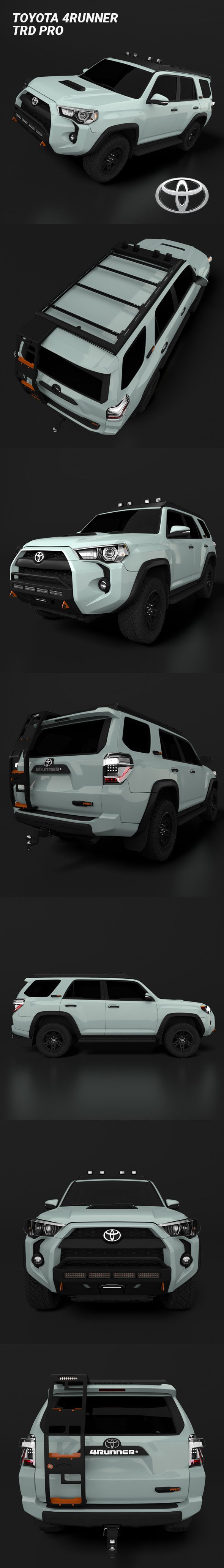 Toyota 4Runner TRD Pro - 3DOcean Item for Sale