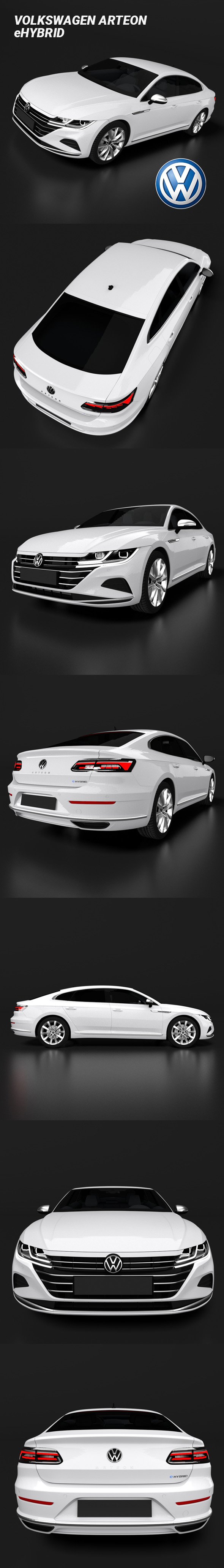 Volkswagen Arteon eHybrid - 3DOcean Item for Sale