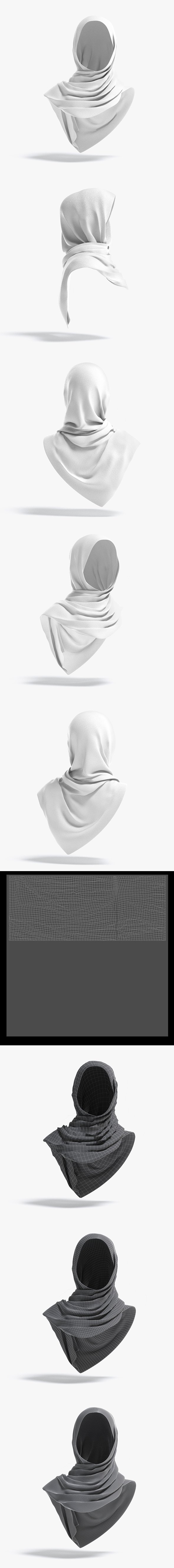 Hijab - 3DOcean Item for Sale