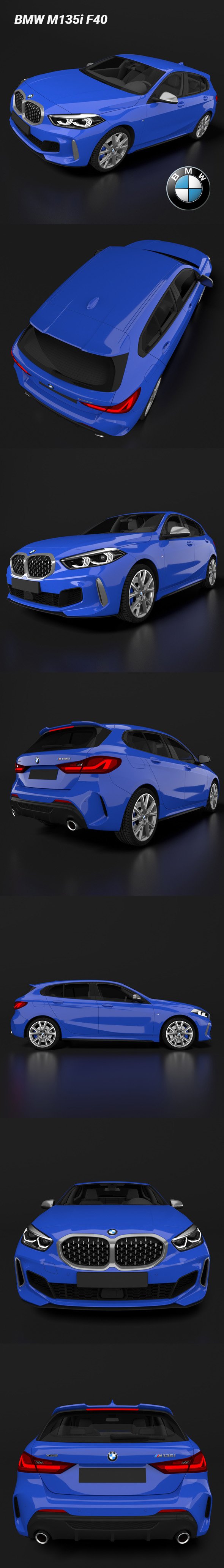 BMW M135i F40 - 3DOcean Item for Sale