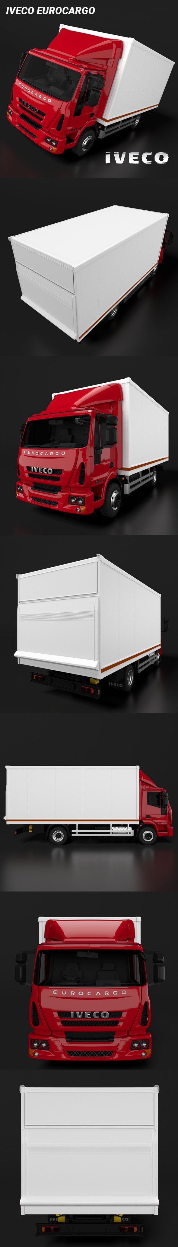 Iveco EuroCargo Truck - 3DOcean Item for Sale