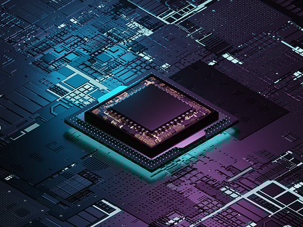 Processor chip - 3DOcean Item for Sale