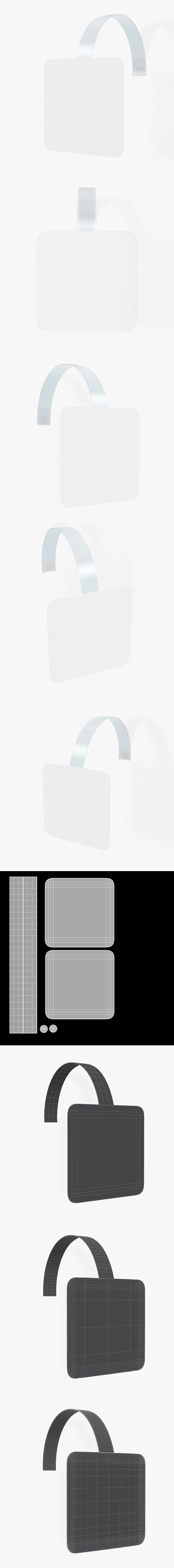 Square wobbler - 3DOcean Item for Sale