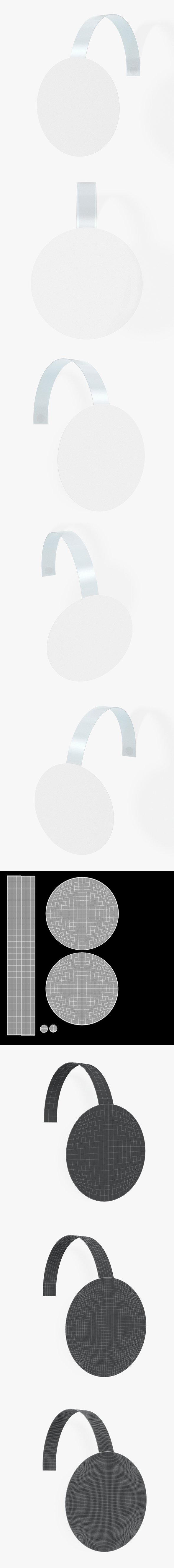 Round wobbler - 3DOcean Item for Sale