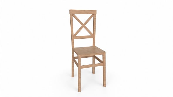 Wooden Chair - 3DOcean Item for Sale