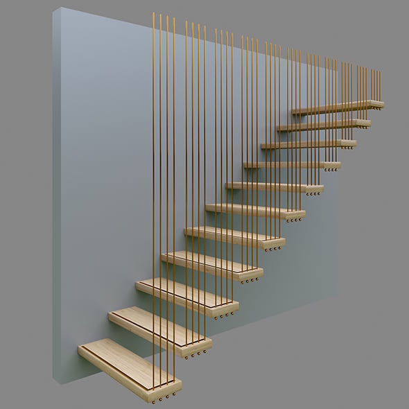 Stairs - 3DOcean Item for Sale