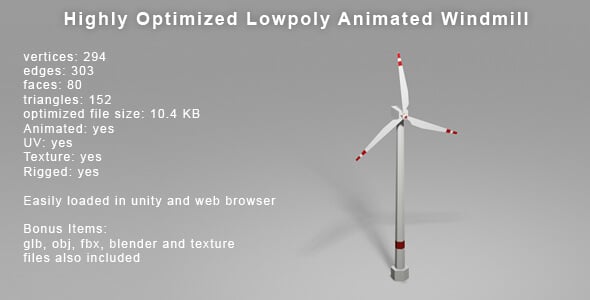 Windmill - 3DOcean Item for Sale