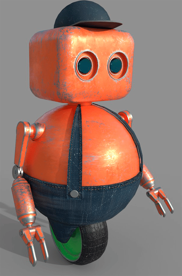 Robot Cleaner - 3DOcean Item for Sale