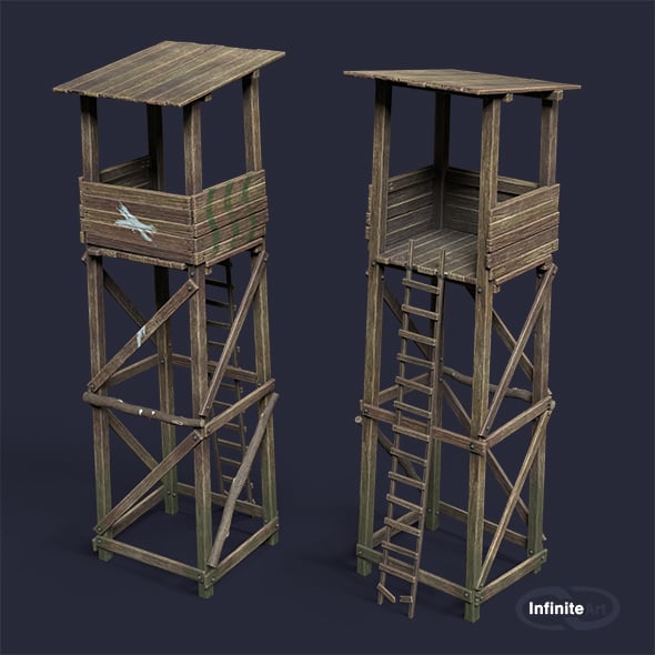 Observation tower - 3DOcean Item for Sale