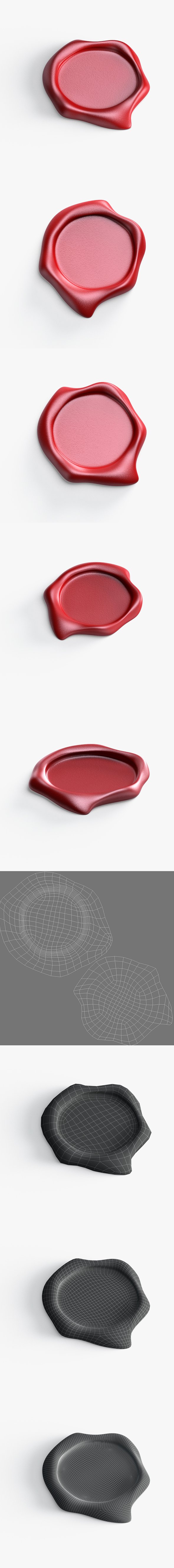 Wax Stamp - 3DOcean Item for Sale