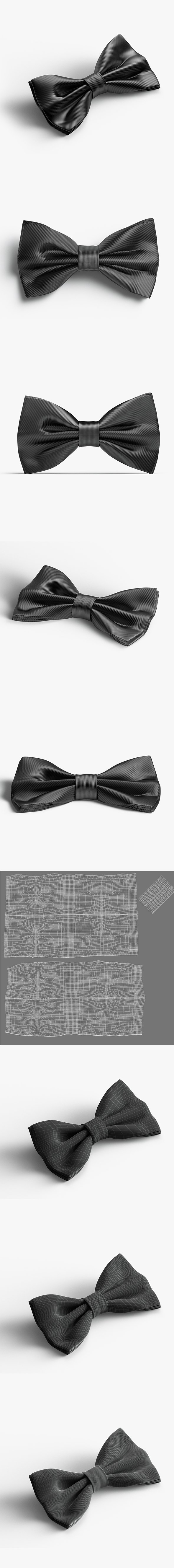 Bow tie black - 3DOcean Item for Sale