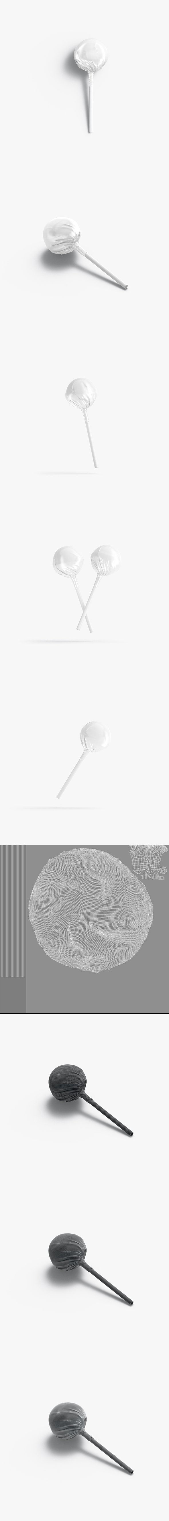 Lollipop package - 3DOcean Item for Sale