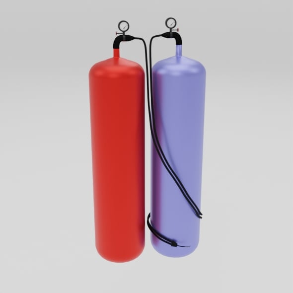 Welding machine - gas welding (torch welding) - 3DOcean Item for Sale