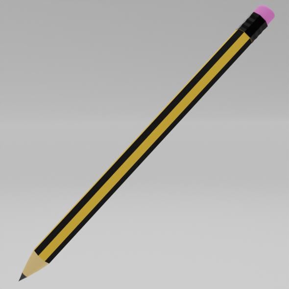 Pencil - 3DOcean Item for Sale