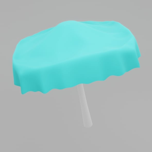 Beach Umbrella - 3DOcean Item for Sale