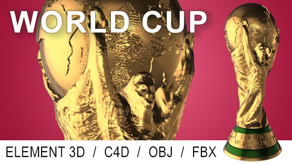 World Cup Low and High Poly - 3DOcean Item for Sale