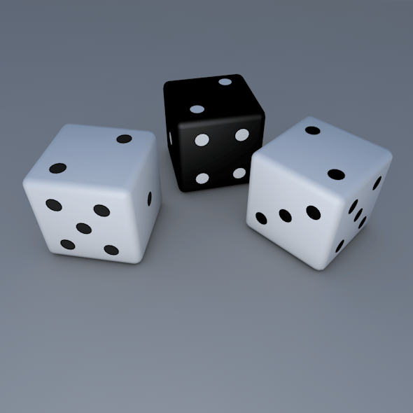 Real Dice - 3DOcean Item for Sale