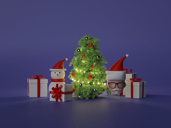 New year set - 3DOcean Item for Sale