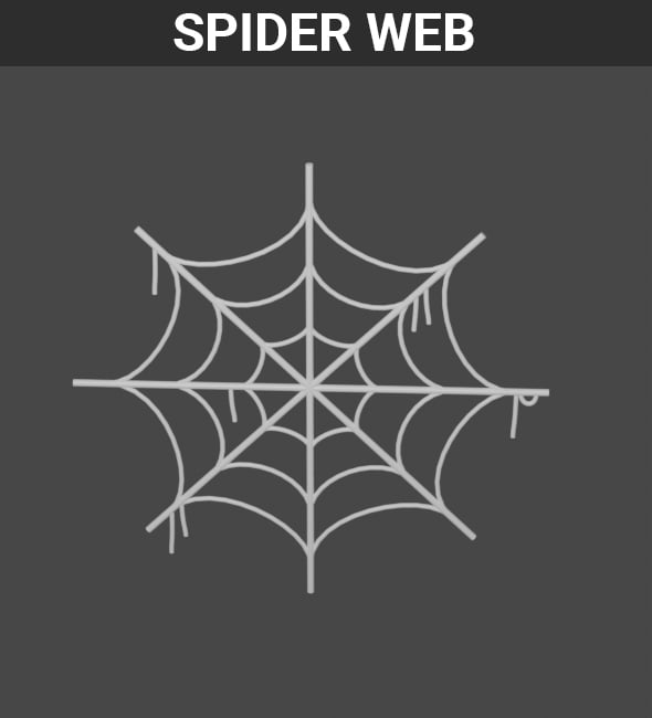 Spider Web - 3DOcean Item for Sale