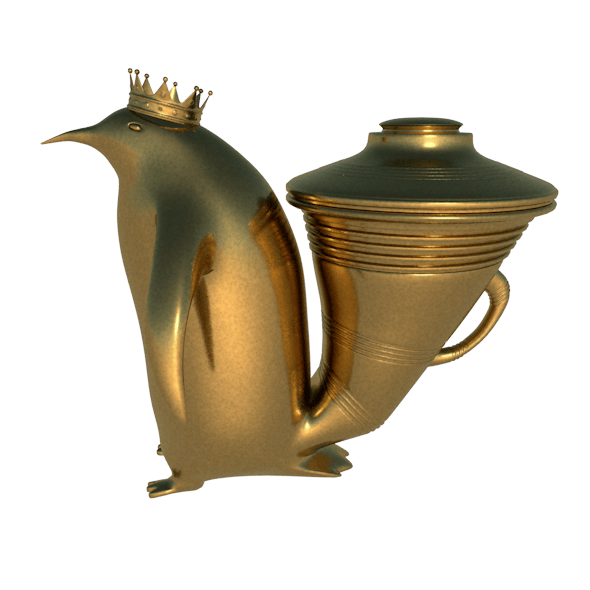 Penguin drinking vessel. - 3DOcean Item for Sale