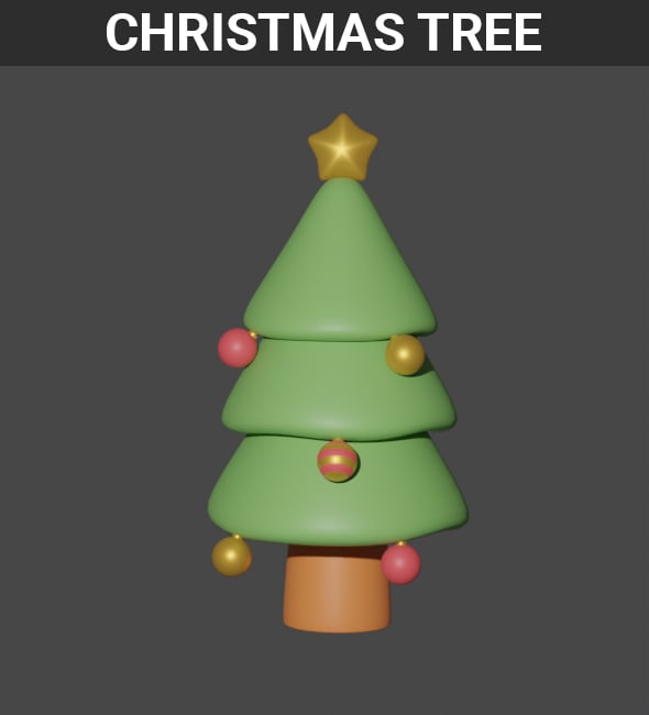 Christmas Tree - 3DOcean Item for Sale