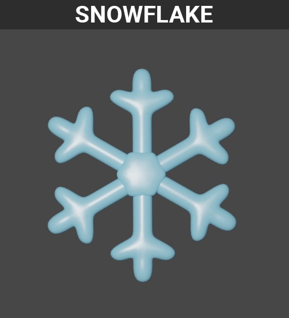 Snowflake - 3DOcean Item for Sale