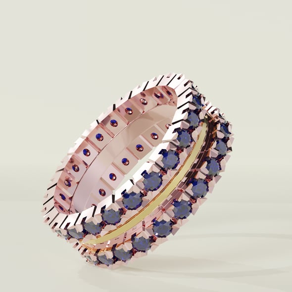Gold Pattern Ring 01 - 3DOcean Item for Sale