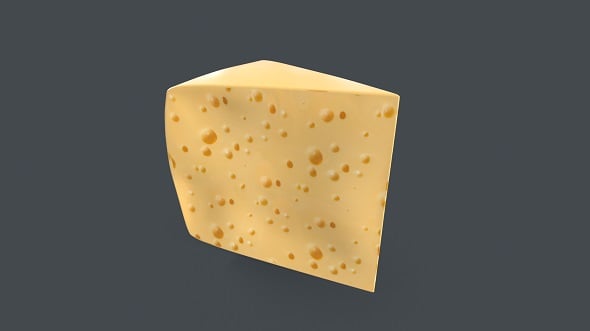 Cheese 3D Model - 3DOcean Item for Sale